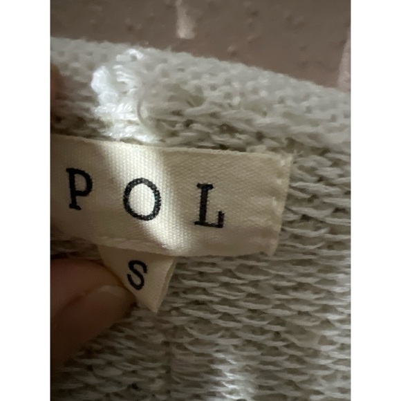 POL Green Crew Neck Sweater with Relaxed Fit - Picture 2 of 3